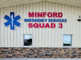 Behind the scenes of our Minford Squad 3 sign build