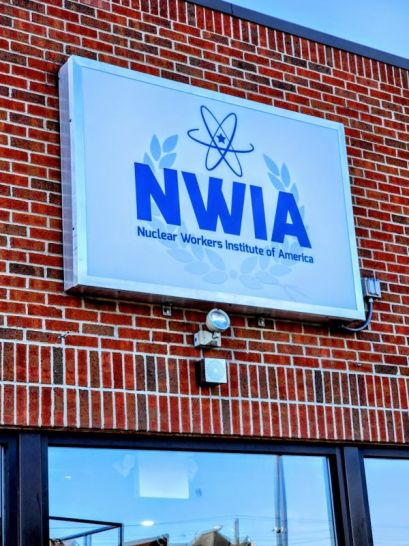 Business Sign by Sun Sign Company for Nuclear Workers Institute of America Portsmouth, OH