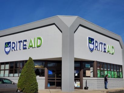 Illuminated Channel Letter Sign by Sun Sign Company for Rite Aid Waverly, OH